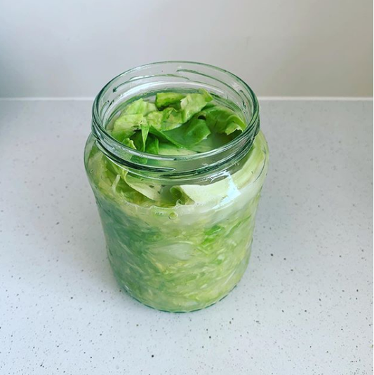 Homemade Sauerkraut