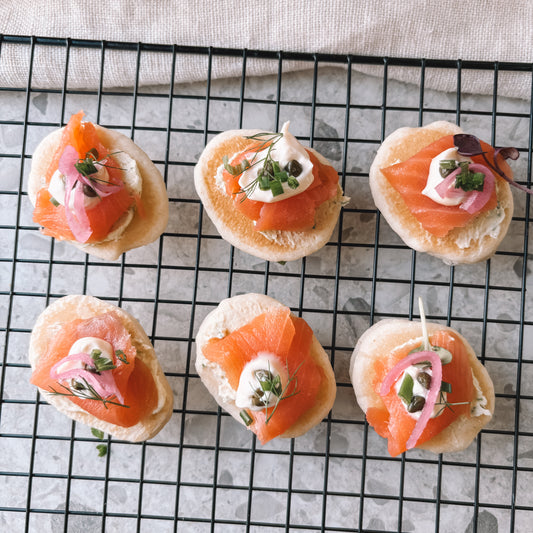Blinis with Smoked Salmon