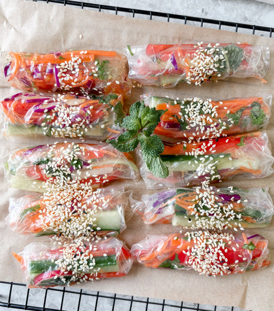 Vietnamese Rice paper rolls