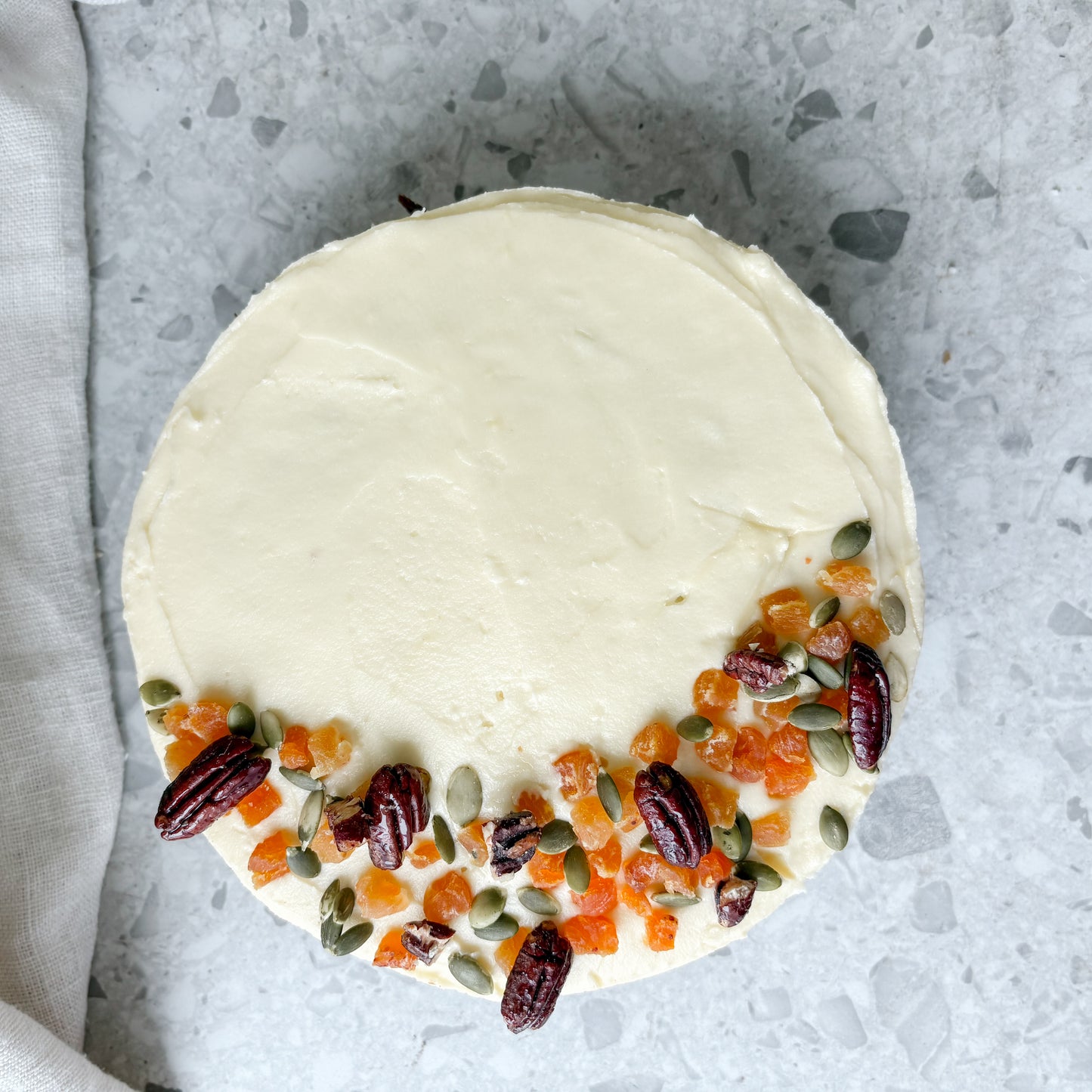 Carrot & pineapple cake