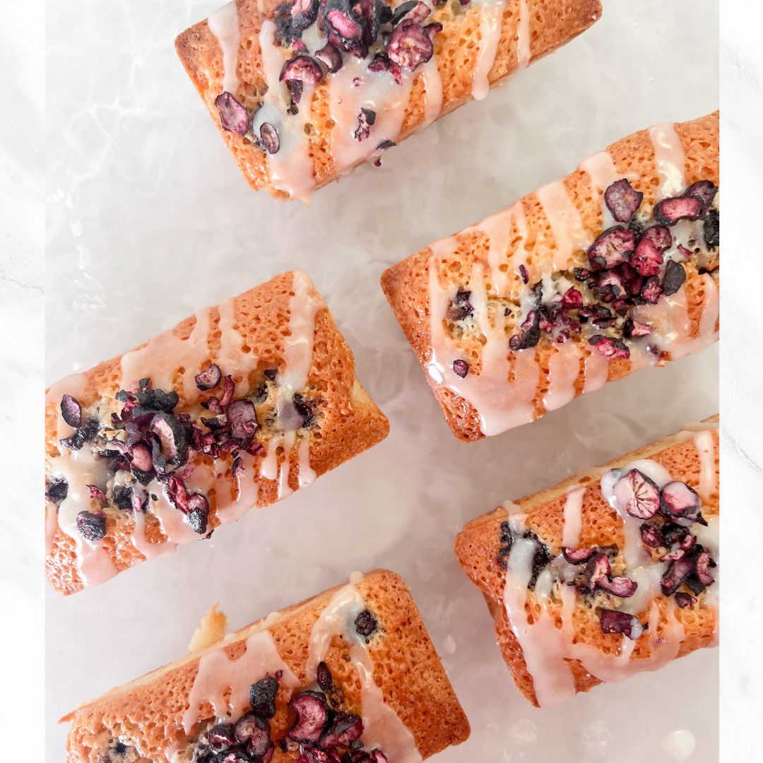 Lemon & Blueberry Friands