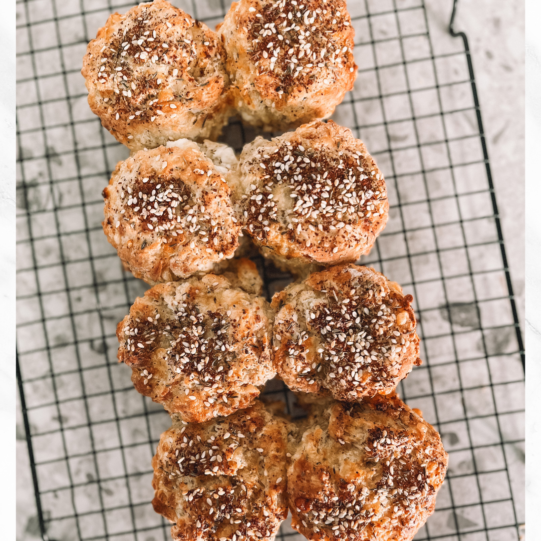Jalapeno, Spinach & Feta Scones