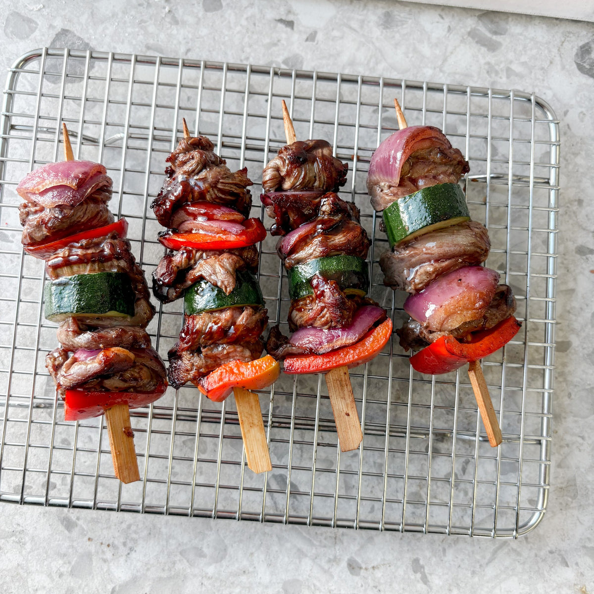 Beef yakatori Skewers