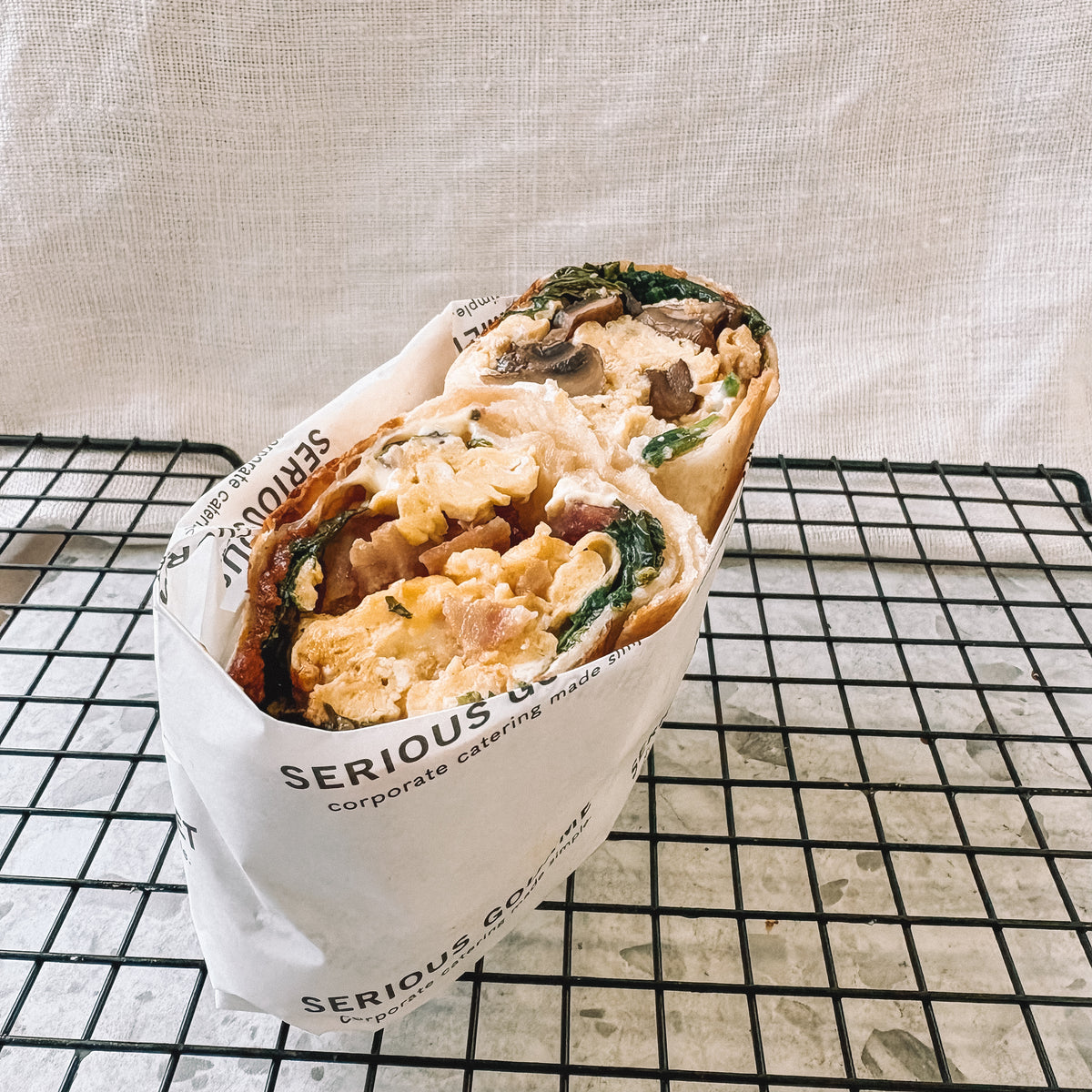 Tossed Wraps Toasted wraps – Serious Gourmet